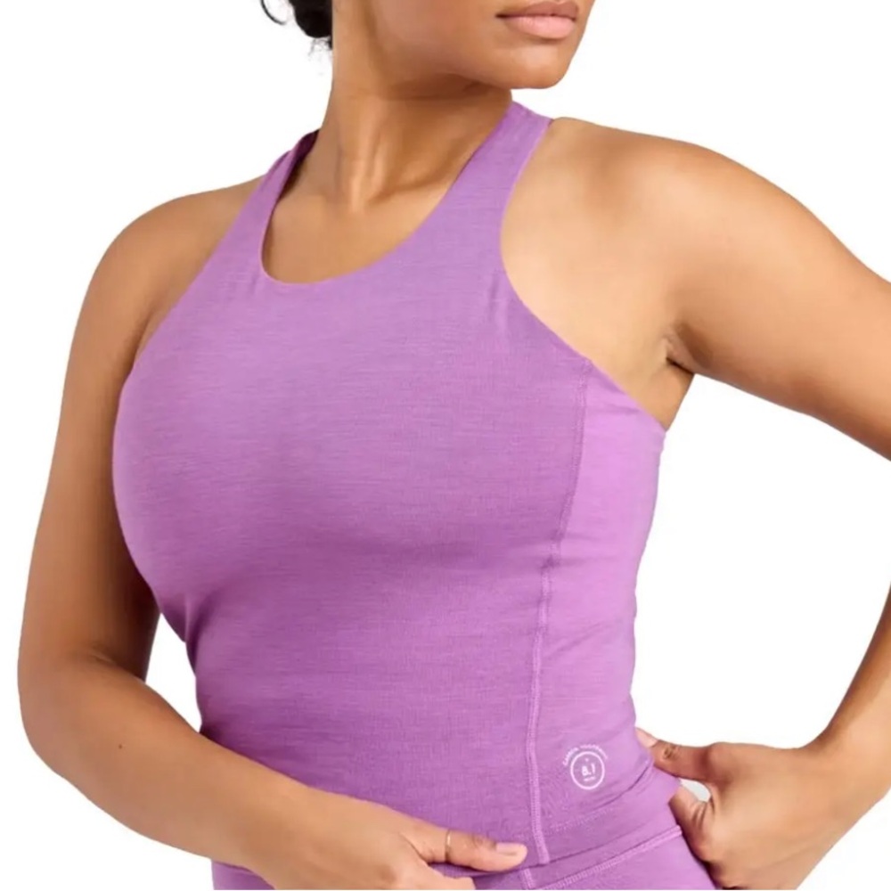 allbirds Lavender Purple Racerback Tank
